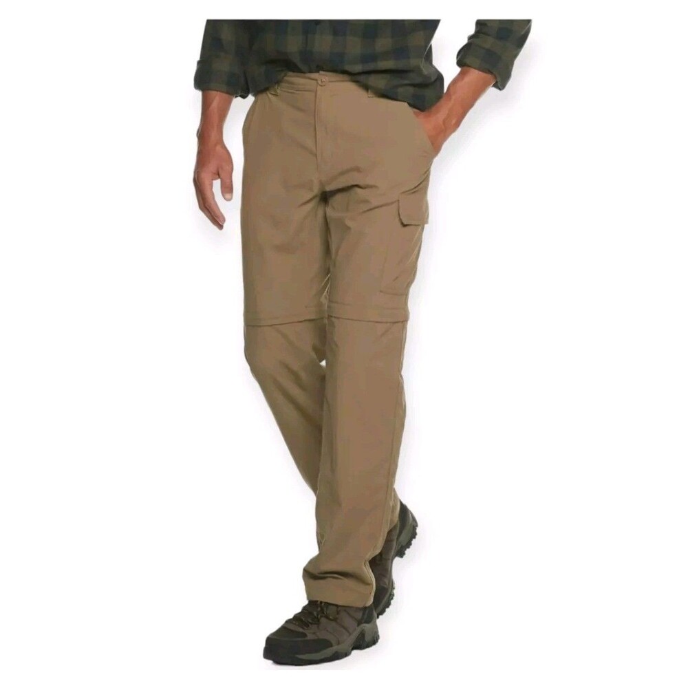 Columbia Convertible Cargo Pants Mens 40 X 32 Regular Fit Omni-shade New W/Tags